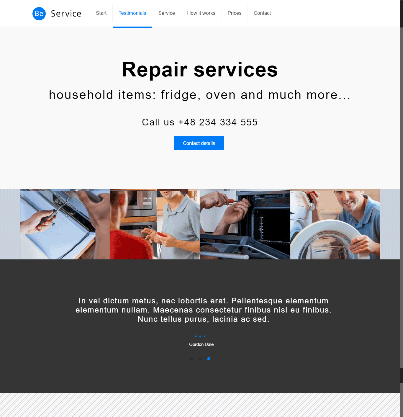 Repair Service Template